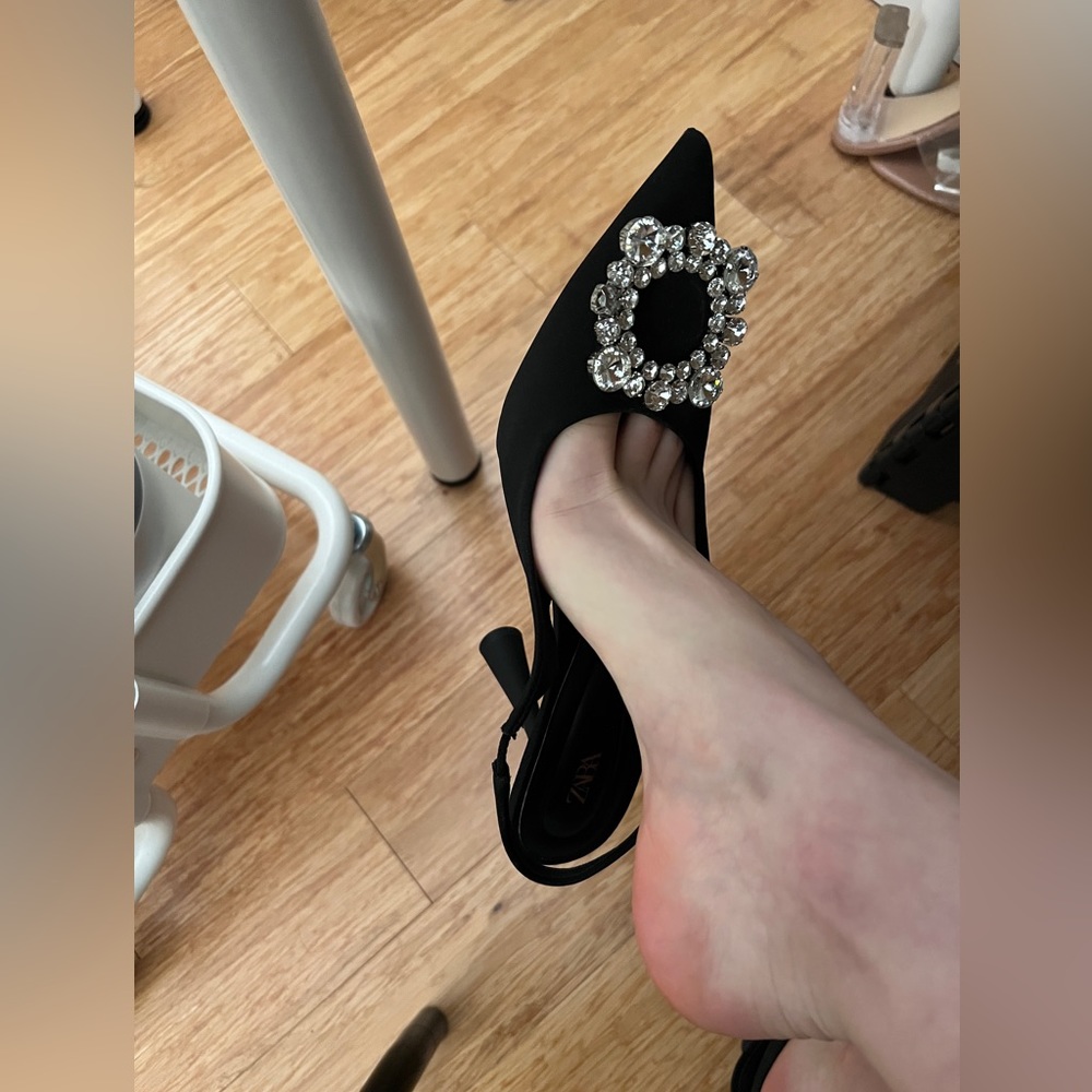 Zara slingback sandals